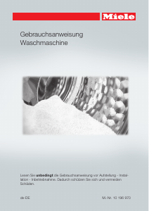 Bedienungsanleitung Miele WDA 111 WCS Waschmaschine