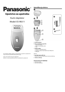 Priručnik Panasonic ES-WU11 Epilator