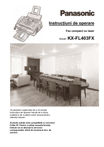 Manual Panasonic KX-FL403FX Aparat de fax