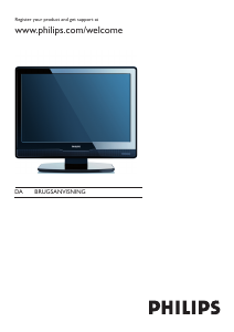 Brugsanvisning Philips 19PFL3403D LCD TV