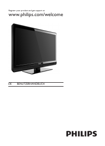 Bedienungsanleitung Philips 42PFL3403 LCD fernseher