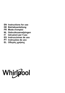 Handleiding Whirlpool AKR 5390/1 IX Afzuigkap