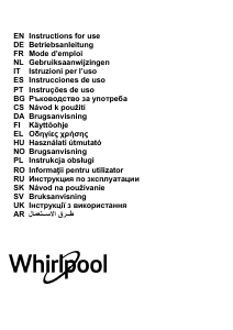 Manual Whirlpool WHBS 63 F LE X Exaustor