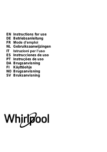 Manual Whirlpool WHFG 64 F LM X Exaustor