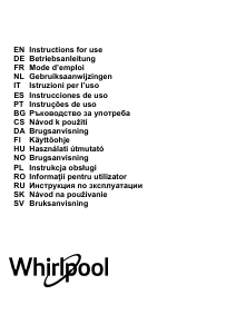 Manual de uso Whirlpool WHSS 90F TS K Campana extractora
