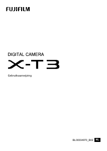 Handleiding Fujifilm X-T3 Digitale camera