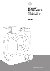 Bruksanvisning Gorenje WEI94CS Vaskemaskin