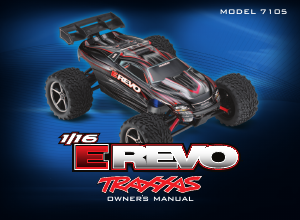 Handleiding Traxxas Electric 1/16 E-Revo Brushed Radiobestuurbare auto