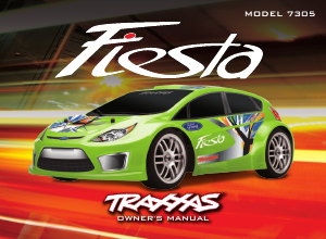 Handleiding Traxxas Electric 1/16 Ford Fiesta Radiobestuurbare auto