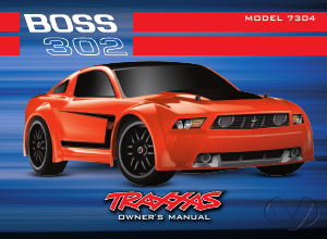 Handleiding Traxxas Electric 1/16 Ford Mustang VXL Radiobestuurbare auto