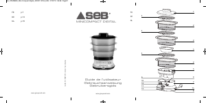 Mode d’emploi SEB VC134800 Minicompact Digital Cuiseur vapeur