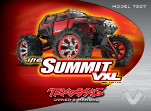 Handleiding Traxxas Electric 1/16 Summit VXL Radiobestuurbare auto