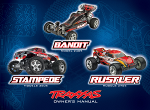 Manual Traxxas Electric Bandit Radio Controlled Car