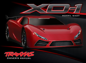 Handleiding Traxxas Electric XO-1 Radiobestuurbare auto