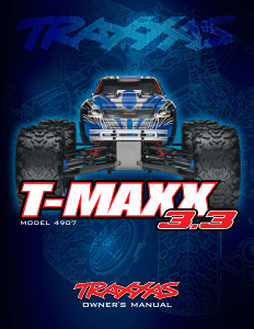 Handleiding Traxxas Nitro T-Maxx 3.3 Radiobestuurbare auto