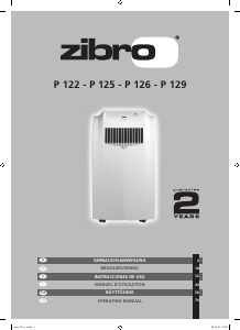 Käyttöohje Zibro P 126 Ilmastointilaite