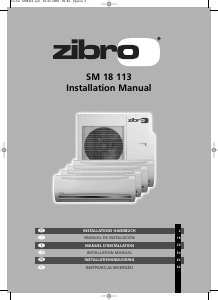 Manual de uso Zibro SM 18 113 Aire acondicionado