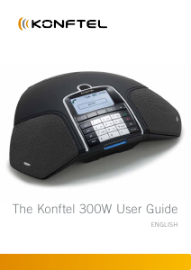 Manual Konftel 300W Conference Phone
