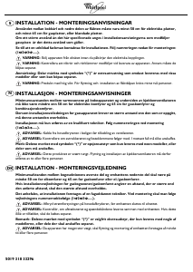 Bruksanvisning Whirlpool AKR 697 IX Köksfläkt