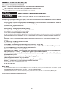 Käyttöohje Whirlpool AKR 891 IX Liesituuletin