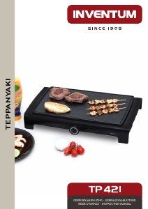 Bruksanvisning Inventum TP421 Smörgåsgrill