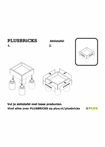 Manuale Plusbricks set 012 Supermarket Offerte