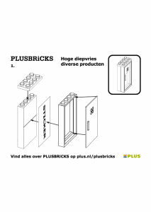 Manuale Plusbricks set 015 Supermarket Grande frigorifero con congelatore