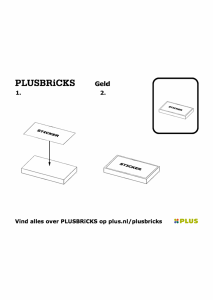 Manuale Plusbricks set 024 Supermarket Soldi