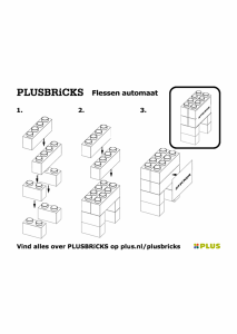 Manuale Plusbricks set 025 Supermarket Macchina bottiglie