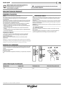 Mode d’emploi Whirlpool WCT 64 FLS X Hotte aspirante