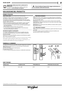 Manuale Whirlpool WCT 84 FLYX Cappa da cucina