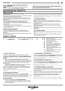 Manuale Whirlpool WHVS 90F LT A K Cappa da cucina