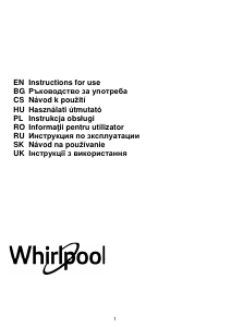 Instrukcja Whirlpool WSLCSE 65 AS K Okap kuchenny