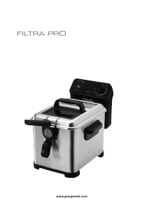 Bruksanvisning SEB FR405001 Filtra Pro Frityrgryte