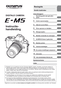 Handleiding Olympus E-M5 Digitale camera