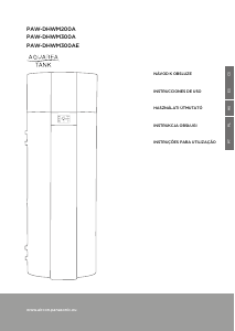 Instrukcja Panasonic PAW-DHWM300AE Pompa ciepła