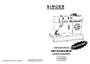 Handleiding Singer 4411 Heavy Duty Naaimachine