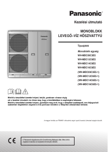 Használati útmutató Panasonic WH-MDC16C6E5-1 Hőszivattyú