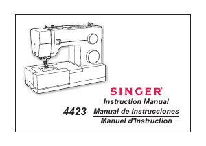 Handleiding Singer 4423 Heavy Duty Naaimachine