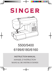 Manual Singer 5500 Fashion Mate Sewing Machine