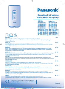 Manuál Panasonic WH-SDF07C3E5 Tepelné čerpadlo
