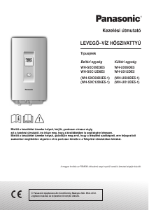 Használati útmutató Panasonic WH-SXC12D6E5-1 Hőszivattyú