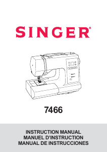 Manual Singer 7466 Touch and Sew Sewing Machine