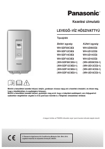 Használati útmutató Panasonic WH-UD12CE8-1 Hőszivattyú