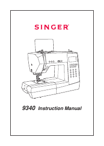 Handleiding Singer 9340 Signature Naaimachine