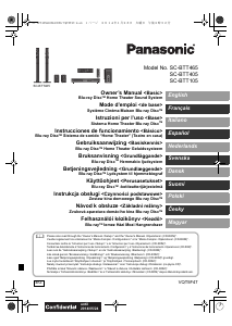 Manual de uso Panasonic SC-BTT405 Sistema de home cinema