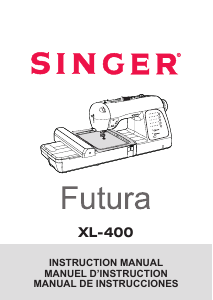 Handleiding Singer Futura XL-400 Naaimachine