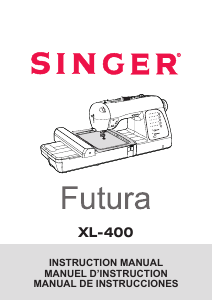 Manual Singer Futura XL-400 Sewing Machine