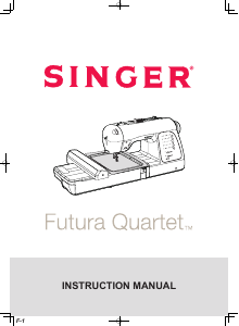 Handleiding Singer Futura Quartet SEQS-6000 Naaimachine