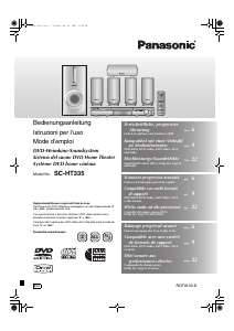 Bedienungsanleitung Panasonic SC-HT335 Heimkinosystem